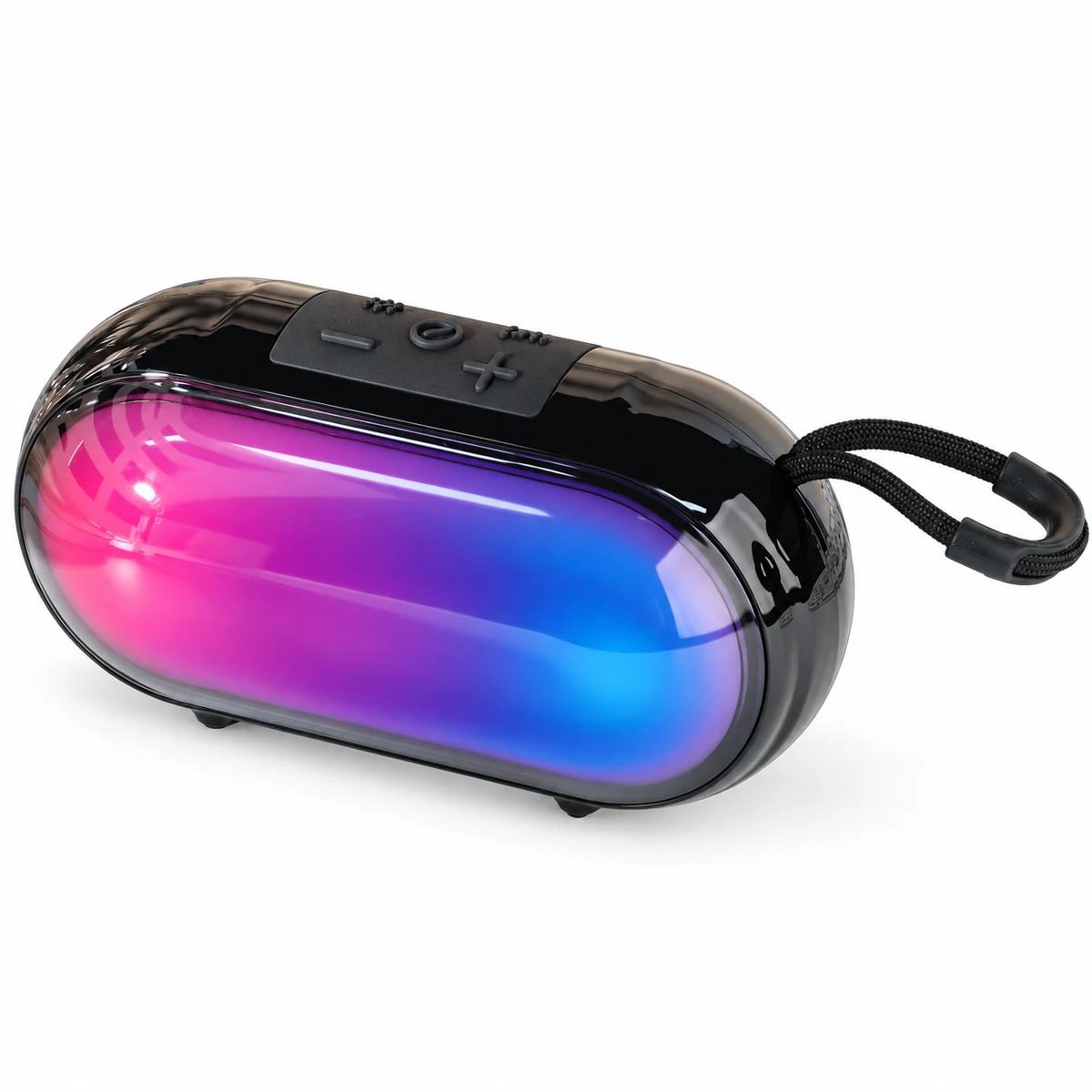 YGF692 5W portable Bluetooth speaker on white background, digitally retouched without supplier logo