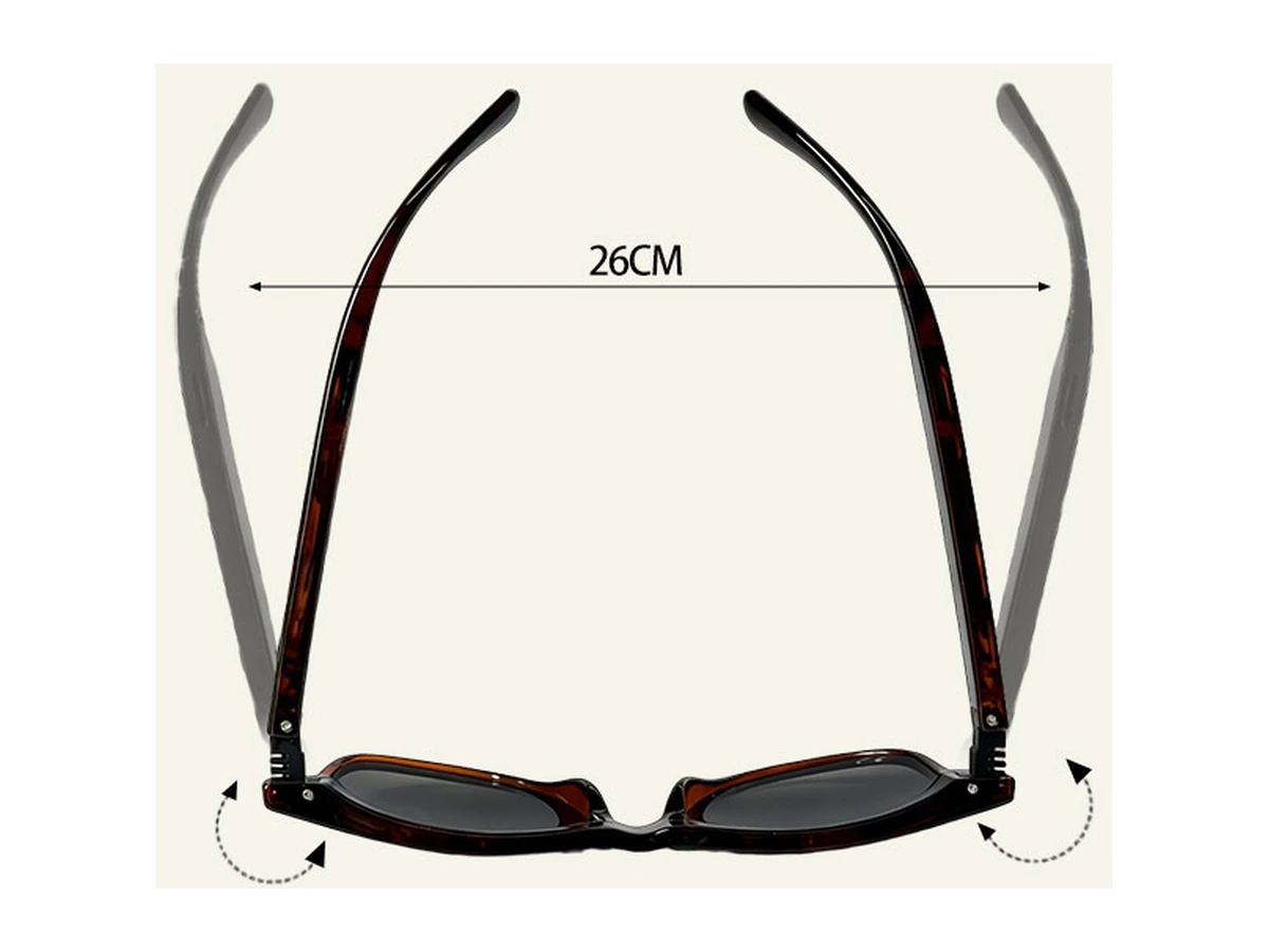A01 Flex reference illustrated in the source: 45-degree outward flex and an expanded span of 26cm. This is not the normal frame width.