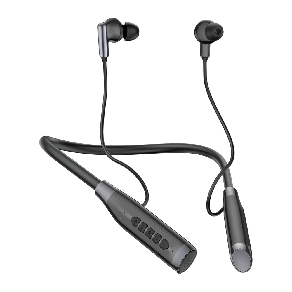 A14C ANC wireless neckband earphone product image on white background