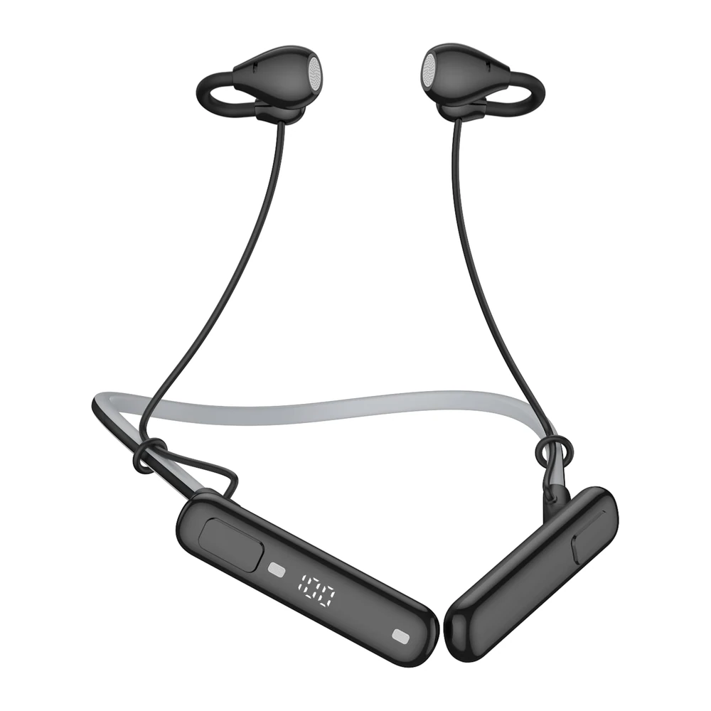 A22V wireless neckband earphone product image on white background