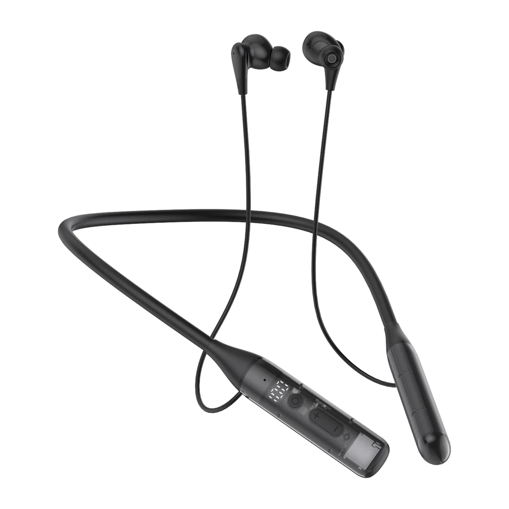 Y13 wireless neckband earphone product image on white background