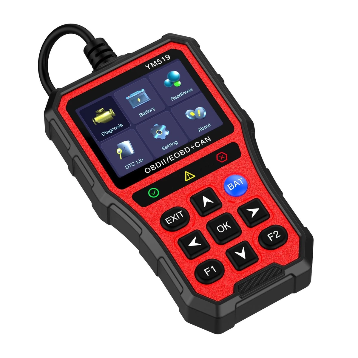 YM519 automotive diagnostic product on white background