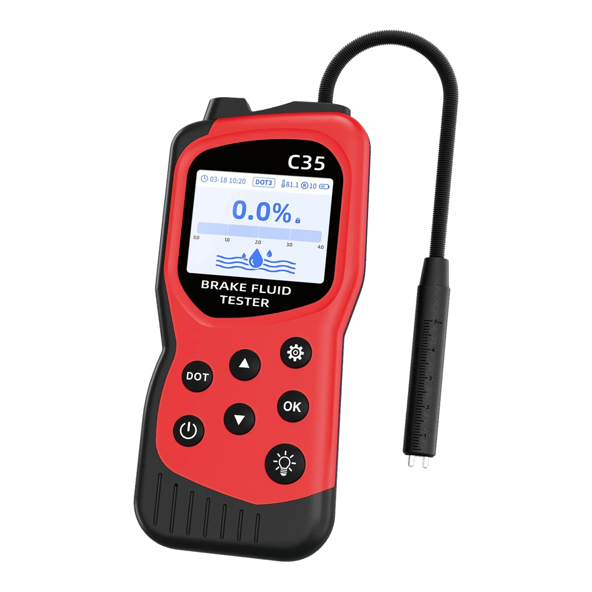YMC35 automotive diagnostic product on white background